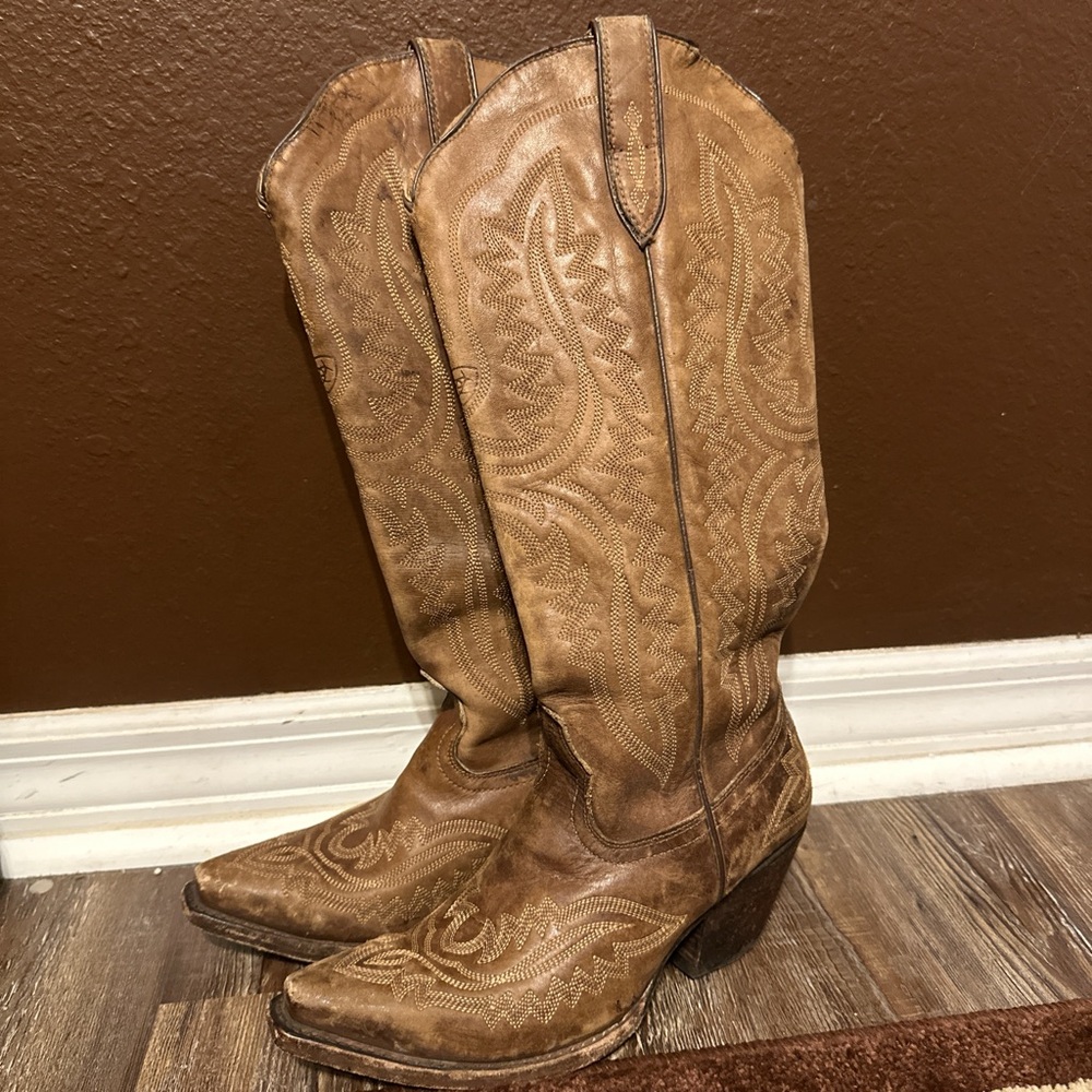 Ariat Casanova Brown Heeled Boots